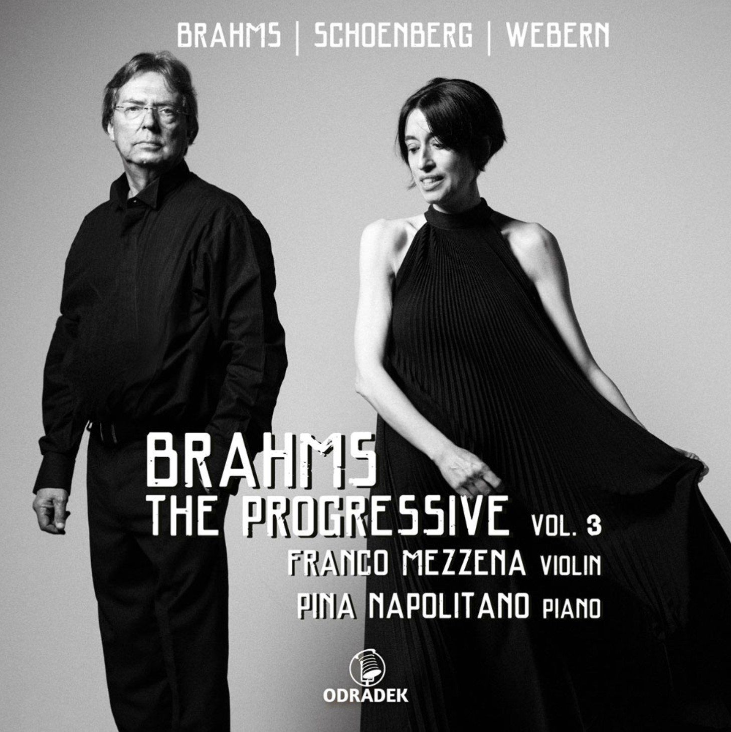Franco Mezzena album featuring a violin by Fabio Nicotra