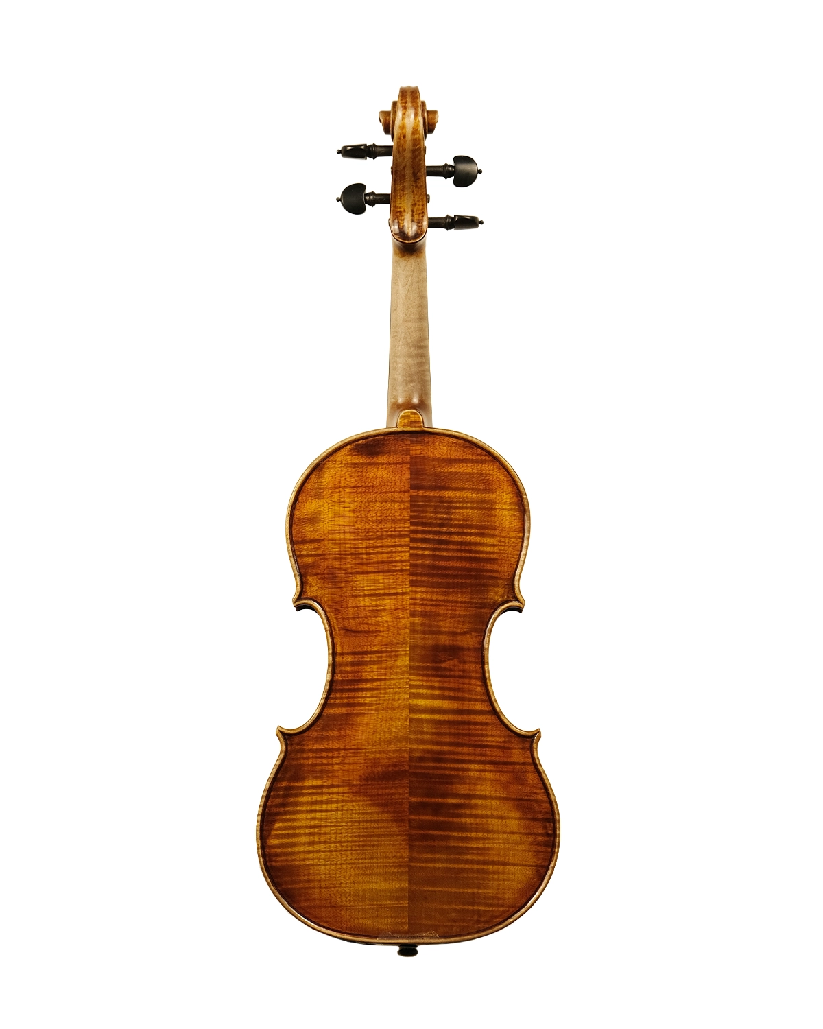 Back of Fabio Nicotra violin inspired by Guarneri del Gesù Cannone, Palermo 2024