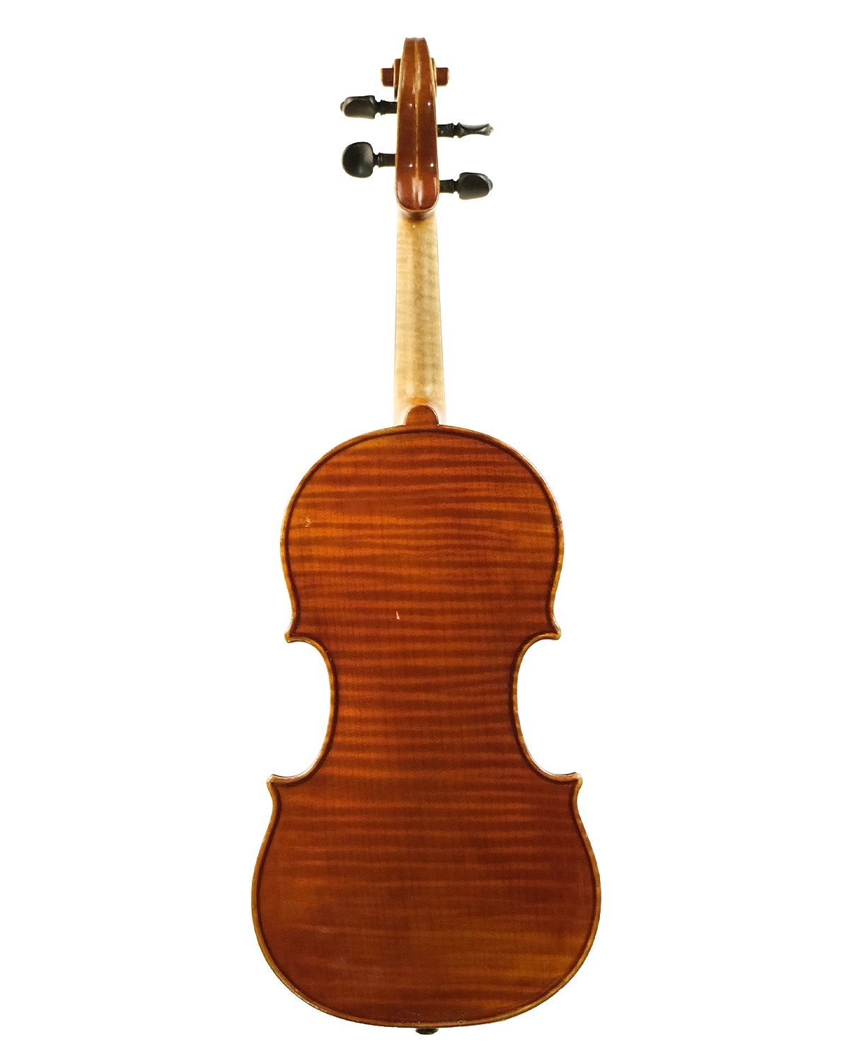 Back of Cesare Magrini violin, Bologna 1983