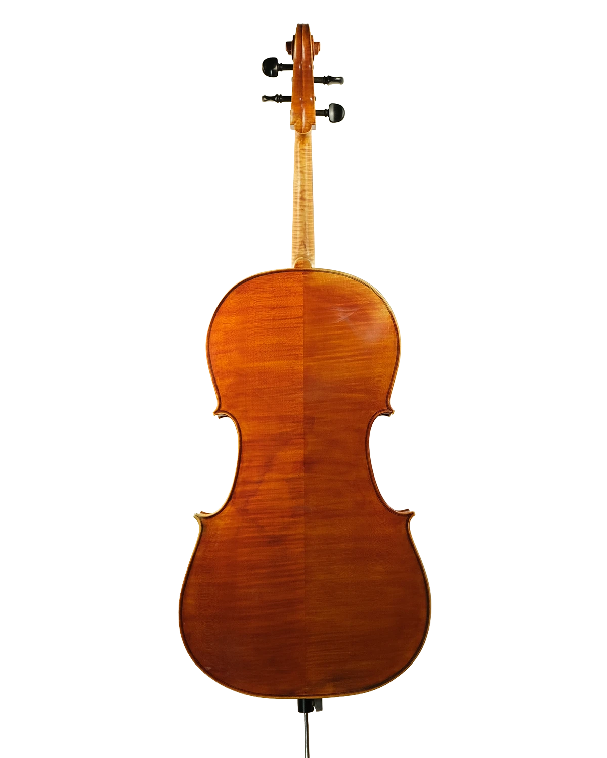 Back of Luigi Fratti cello, Palermo 1989
