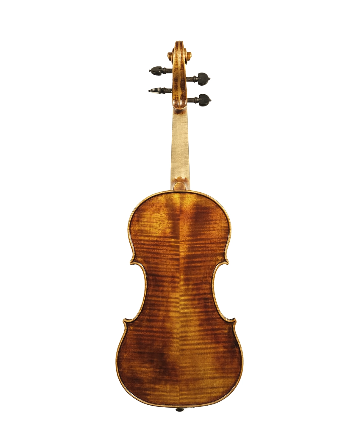 Back of Fabio Nicotra violin inspired by Guarneri del Gesù Kochanski, Palermo 2025
